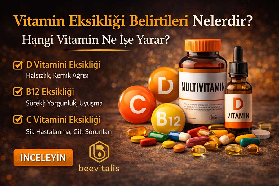 Bee vitalis vitamin takviyeleri