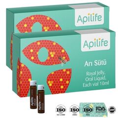 Apilife Doğal Arı Sütü Ampul - 2 li Kutu Kampanyası