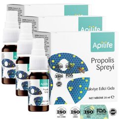 Apilife Propolisli Agiz Spreyi 3 lü Kampanya