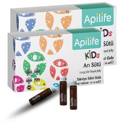 Çocuklar İçin Arı Sütü Ampul 2 li Paket - Apilife