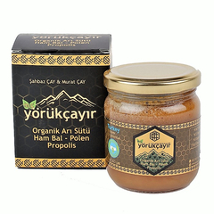 Organik Arı Sütü Bal Polen Propolis Karışım