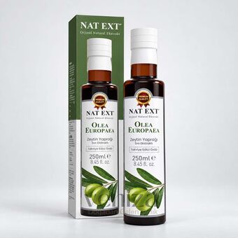Nat Ext Olea Europaea Zeytin Yaprağı Ekstraktı 250 ml
