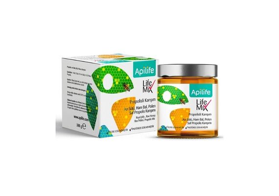 Apilife Arı Sütü Bal Polen Propolis Karışımı