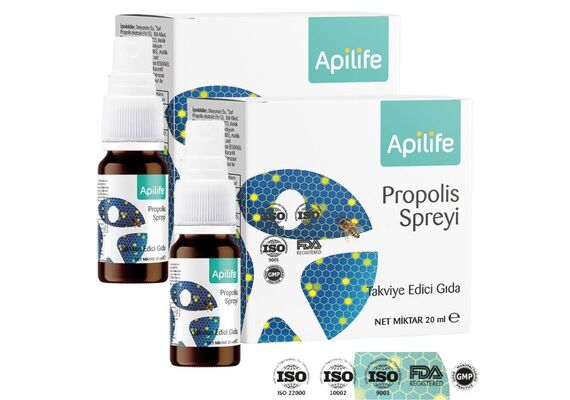 Propolisli Agız Spreyi 2 li kampanya - Apilife