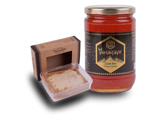 Yörükçayır Organik Çiçek Balı & Karakovan Petek Bal – Doğanın Altın İkilisi Kampanya Paketi