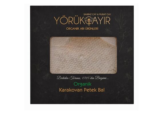 Organik Karakovan Petek Bal - Yörükçayır