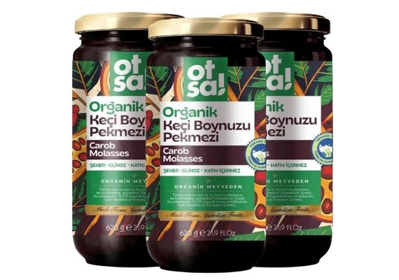Otsa Organik Keçiboynuzu Pekmezi 3 lü Kampanya