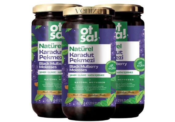 Otsa Naturel Karadut Pekmezi 3 Lü Kampanya