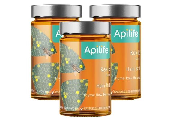 Apilife Doğal Kekik Balı 3 lu Kampanya