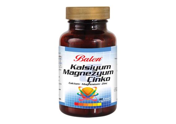Kalsiyum Magnezyum Çinko Vitamin D - Balen