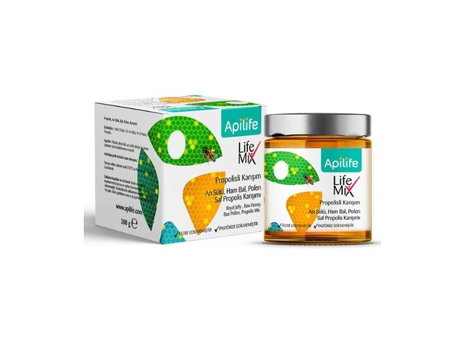Apilife Arı Sütü Bal Polen Propolis Karışımı