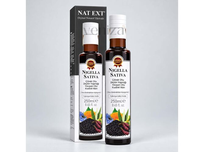 Nat Ext Nigella Sativa Çörek Otu Ekstraktı 250 ml