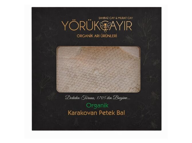 Organik Karakovan Petek Bal - Yörükçayır