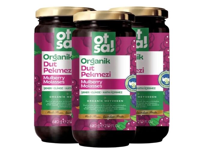 Otsa Organik Dut Pekmezi 3 Lü Kampanya