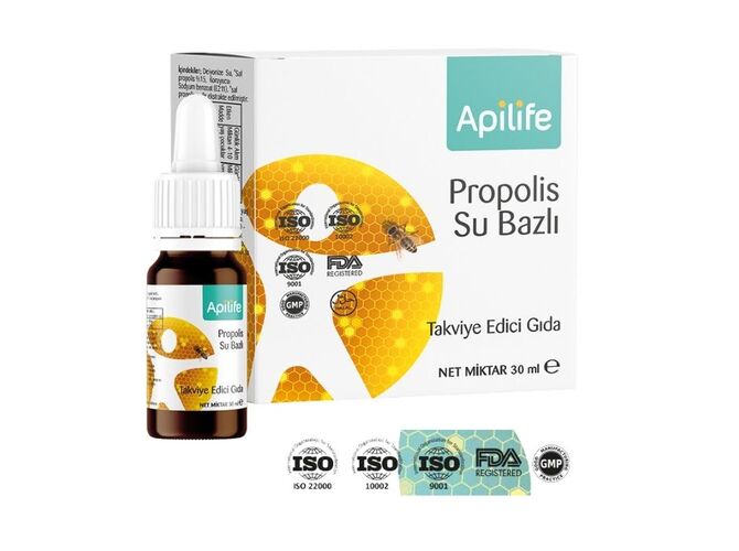 Apilife Propolis Damla Su Bazlı