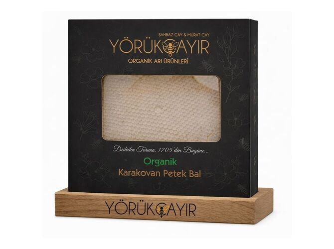Organik Karakovan Petek Bal - Yörükçayır