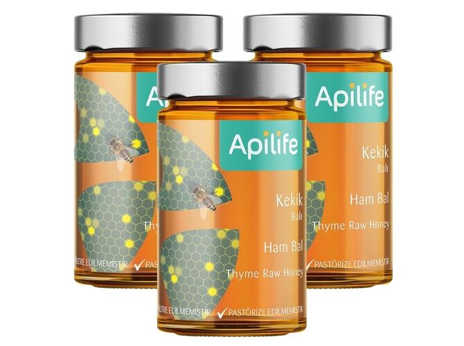 Apilife Doğal Kekik Balı 3 lu Kampanya