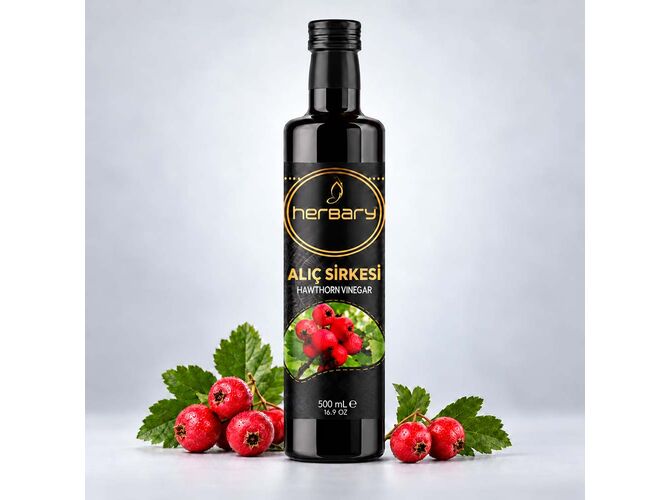 Herbary Alıç Sirkesi – Doğal Fermente Meyve Sirkesi