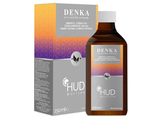 Hud Multiva Denka Ginkgo, Biberiye ve Üzüm Çekirdeği Ekstraktı