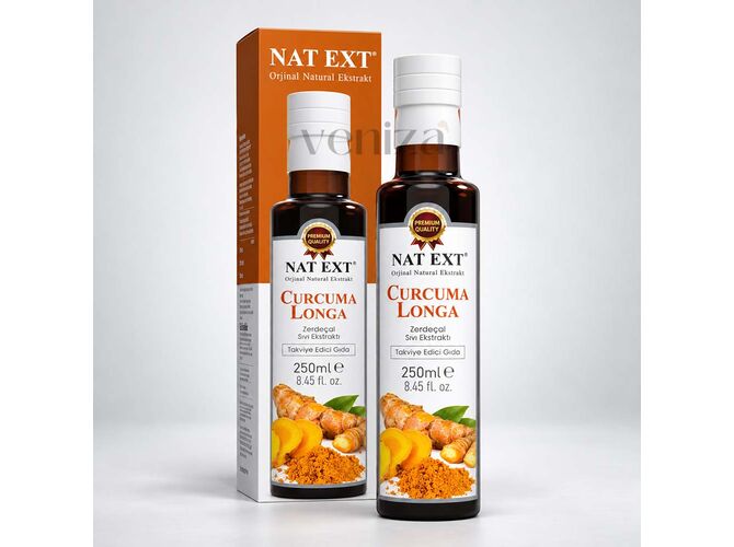 Nat Ext Curcuma Longa Zerdeçal Sıvı Ekstraktı 250 ml